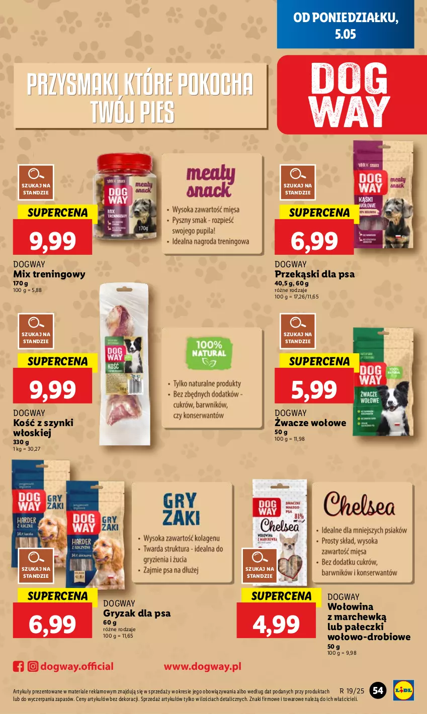 Gazetka promocyjna Lidl - GAZETKA - ważna 05.05 do 07.05.2025 - strona 63 - produkty: Gry, Przekąski dla psa, Wołowina