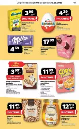 Gazetka promocyjna Netto - Gazetka - ważna od 30.09 do 30.09.2023 - strona 7 - produkty: Corn flakes, Ser, Królewskie Mleczko, Orzeszki, Cukier, Królewski, Bell, Wawel, Mleczko, Miód, Danio, Bella, Cukierki, Kinder, Milka, Nektar, Fa