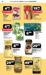 Gazetka promocyjna Netto - Gazetka - ważna od 30.09 do 30.09.2023 - strona 8 - produkty: Earl Grey, Kawa rozpuszczalna, Kawa ziarnista, Dr Gerard, Dallmayr, Kawa mielona, Kawa, Dilmah, Herbata czarna, Mocca Fix Gold, Jacobs, Woseba, Herbata, Herbapol, Fa
