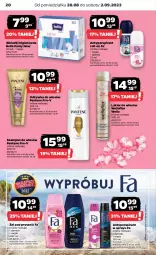 Gazetka promocyjna Netto - Artykuły spożywcze - Gazetka - ważna od 02.09 do 02.09.2023 - strona 20 - produkty: Wellaflex, Pantene, Bell, Wella, Szampon, Lakier do włosów, Bella, Odżywka, Wkładki, Antyperspirant, Lakier, Fa