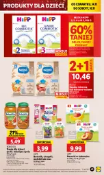 Gazetka promocyjna Lidl - GAZETKA - Gazetka - ważna od 16.11 do 16.11.2024 - strona 49 - produkty: HiPP, Ser, Ryż, Mus, Gra, BoboVita, Chrupki, Tonik, Danie dla dzieci, Dzieci, Baton, Deser, Nestlé