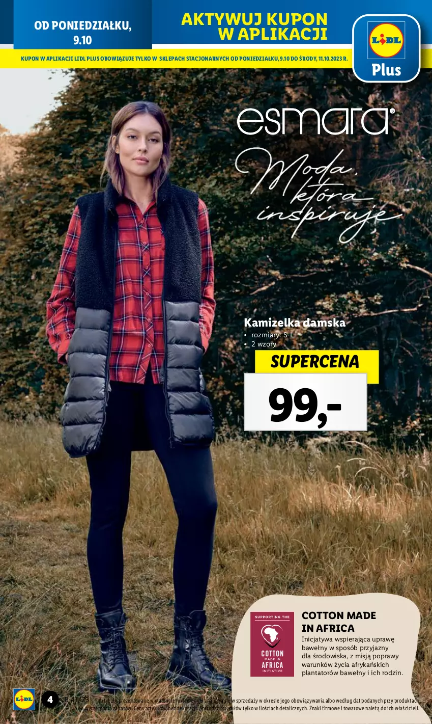 Gazetka promocyjna Lidl - GAZETKA - ważna 09.10 do 14.10.2023 - strona 6 - produkty: Kamizelka