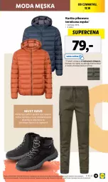 Gazetka promocyjna Lidl - GAZETKA - Gazetka - ważna od 14.10 do 14.10.2023 - strona 23 - produkty: Por, Puf, Mus, Kurtka, Sport, Moda, Spodnie