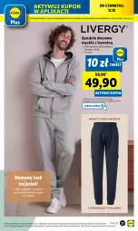 Gazetka promocyjna Lidl - GAZETKA - Gazetka - ważna od 14.10 do 14.10.2023 - strona 31 - produkty: Dres, Spodnie, Spodnie dresowe
