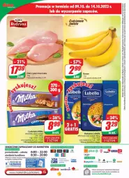 Gazetka promocyjna Dino - Gazetka 41 - Gazetka - ważna od 17.10 do 17.10.2023 - strona 24 - produkty: Kurczak, Lubella, Makaron, Ser, Filet z piersi kurczaka, Bell, Tera, Czekolada, Bella, Milka, Fa