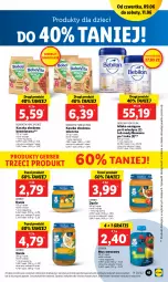 Gazetka promocyjna Lidl - GAZETKA - Gazetka - ważna od 11.06 do 11.06.2022 - strona 41 - produkty: Por, Mus, Gra, Gerber, BoboVita, O nas, Dzieci, Mleko, BEBILON