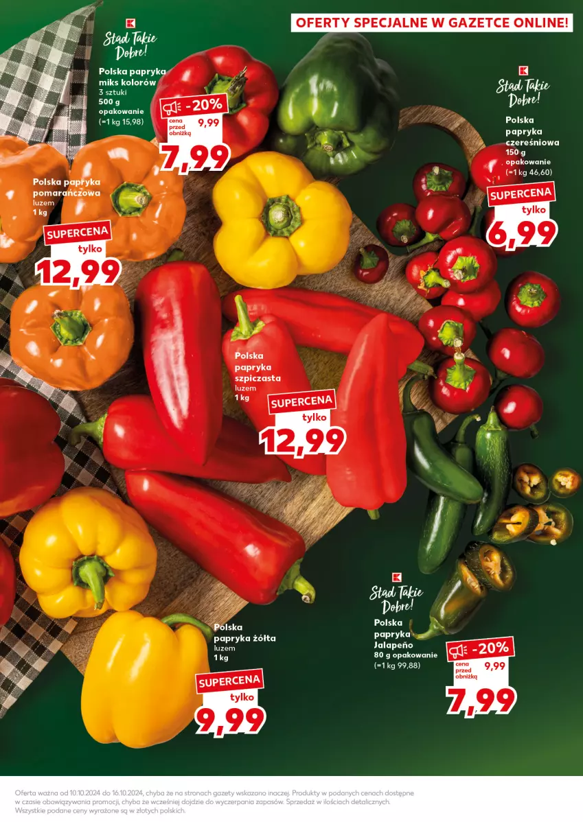 Gazetka promocyjna Kaufland - Kaufland - ważna 14.10 do 16.10.2024 - strona 13 - produkty: Papryka