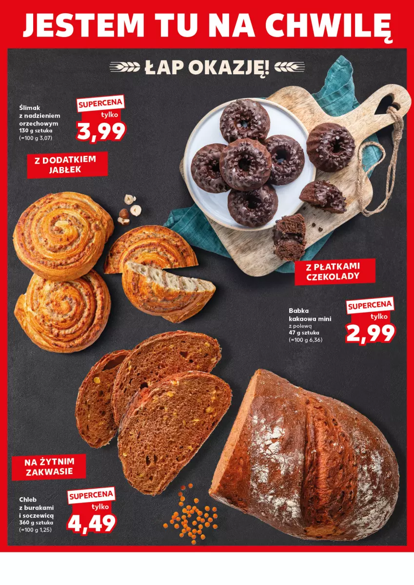 Gazetka promocyjna Kaufland - Kaufland - ważna 14.10 do 16.10.2024 - strona 22 - produkty: Babka, Chleb, Kakao