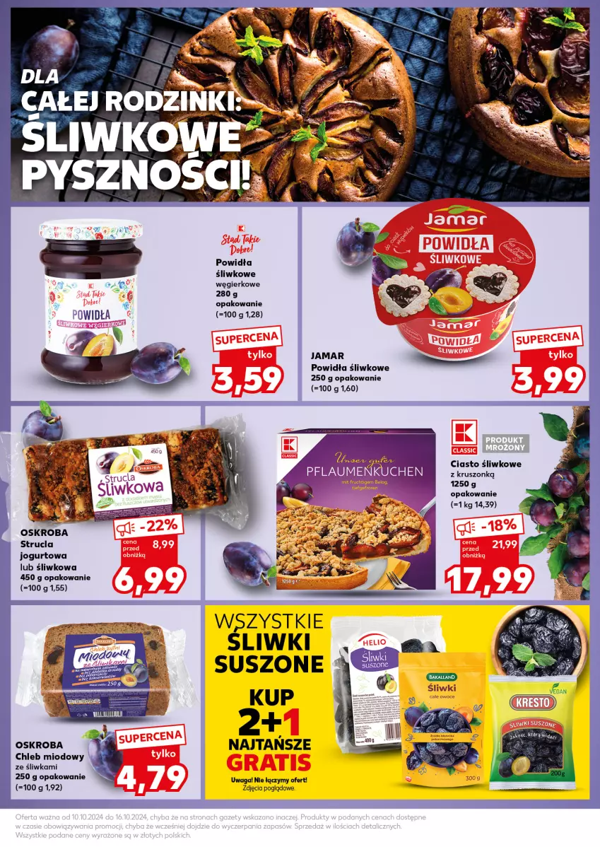 Gazetka promocyjna Kaufland - Kaufland - ważna 14.10 do 16.10.2024 - strona 35 - produkty: Chleb, Jogurt, Strucla, Waga