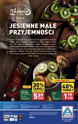 Gazetka promocyjna Aldi - Farmer ALDIK poleca świeże owoce i warzywa - Gazetka - ważna od 28.09 do 28.09.2024 - strona 8 - produkty: Ser, Por, Kiwi, O nas, Czekolada, Moser Roth, Biuro