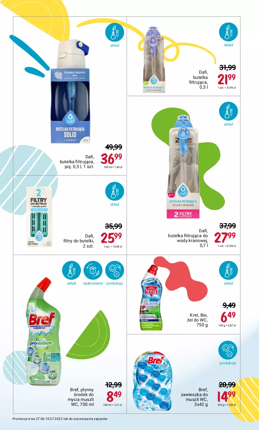 Gazetka promocyjna Rossmann - ważna 27.06 do 15.07.2022 - strona 19 - produkty: Bref, Kret, Mus