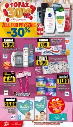 Gazetka promocyjna Topaz - Gazetka - Gazetka - ważna od 18.06 do 18.06.2023 - strona 22 - produkty: Top, Pampers, Pieluchy, Aquafresh, Chusteczki, Fa