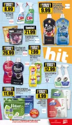 Gazetka promocyjna Topaz - Gazetka - Gazetka - ważna od 18.06 do 18.06.2023 - strona 23 - produkty: Płyn do prania, Top, Rum, Cif, Papier, Clin, Papier toaletowy, Velvet, Lack, Ręcznik, Rolki, Perwoll, Kapsułki do prania, Płyn do szyb, Fa