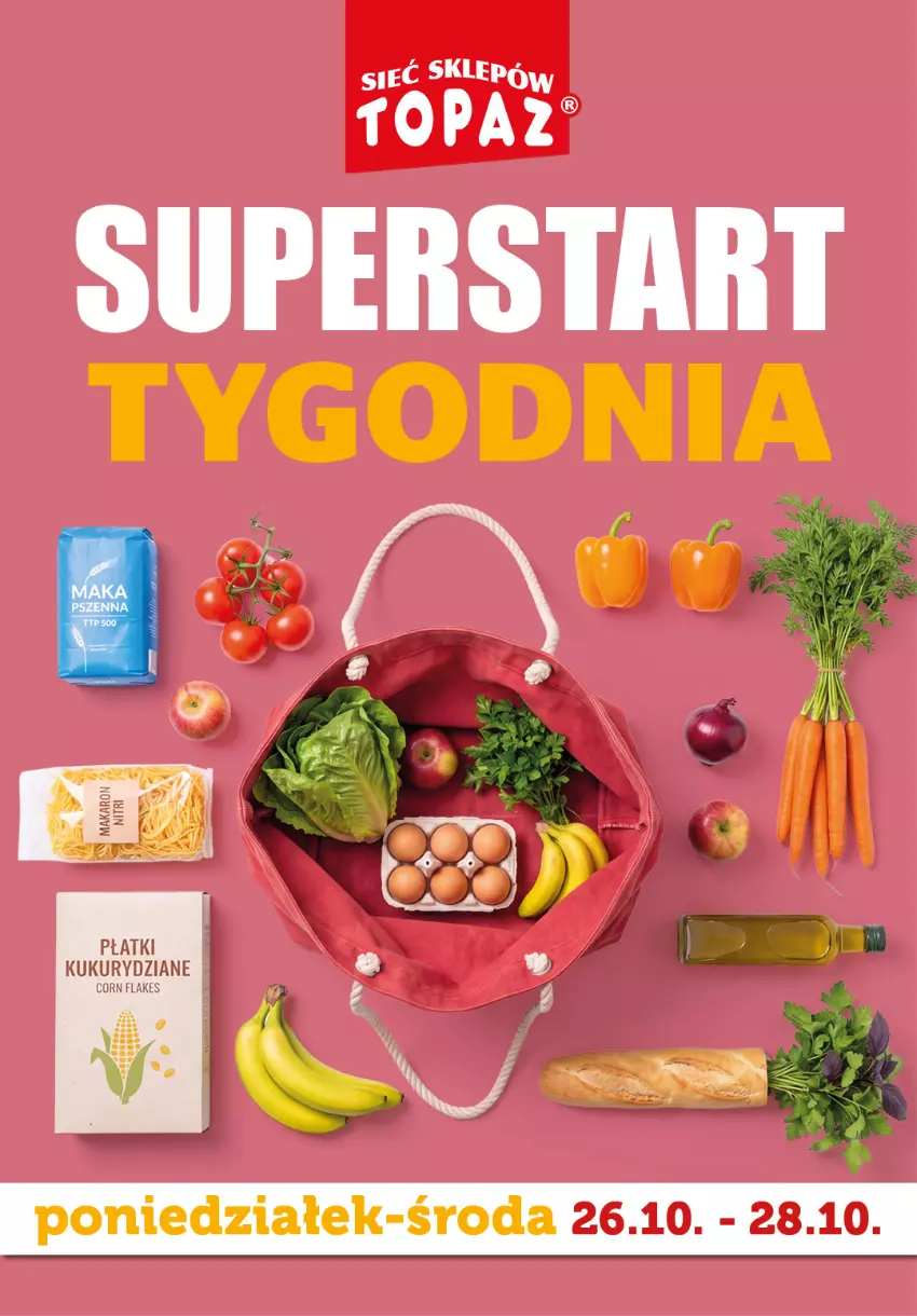 Gazetka promocyjna Topaz - Gazetka - ważna 26.10 do 28.10.2026 - strona 1