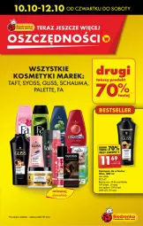Gazetka promocyjna Biedronka - Od Czwartku - Gazetka - ważna od 16.10 do 16.10.2024 - strona 13 - produkty: Palette, Taft, Tera, Schauma, Szampon, Syoss, Fa