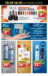 Gazetka promocyjna Biedronka - Od Czwartku - Gazetka - ważna od 16.10 do 16.10.2024 - strona 60 - produkty: Pantene, Dezodorant, Krem do rąk, Nuty, Be Be, Lakier do paznokci, Olej, Nivea, Lakier, Fa