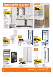 Gazetka promocyjna Obi - Gazetka OBI - Gazetka - ważna od 07.12 do 07.12.2021 - strona 16 - produkty: Grzejnik, Mus, Gra, Słupek, Deska wolnoopadająca, Meble łazienkowe, Tran, Szafka, Brodzik, Gala, Meble, Cersanit, Miska