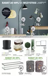 Gazetka promocyjna Jysk - Oferta tygodnia - Gazetka - ważna od 08.06 do 08.06.2021 - strona 16 - produkty: Kosz, Taca, Doniczka na rośliny, Półka, Lampa podłogowa, Roślina sztuczna, Lampa, Lampa stołowa, Mięta