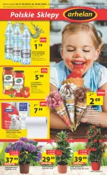 Gazetka promocyjna Arhelan - Gazetka - Gazetka - ważna od 30.04 do 30.04.2023 - strona 1 - produkty: Sos, Papier, Lody, Ręcznik, Rolki, Spaghetti, Woda, Cisowianka