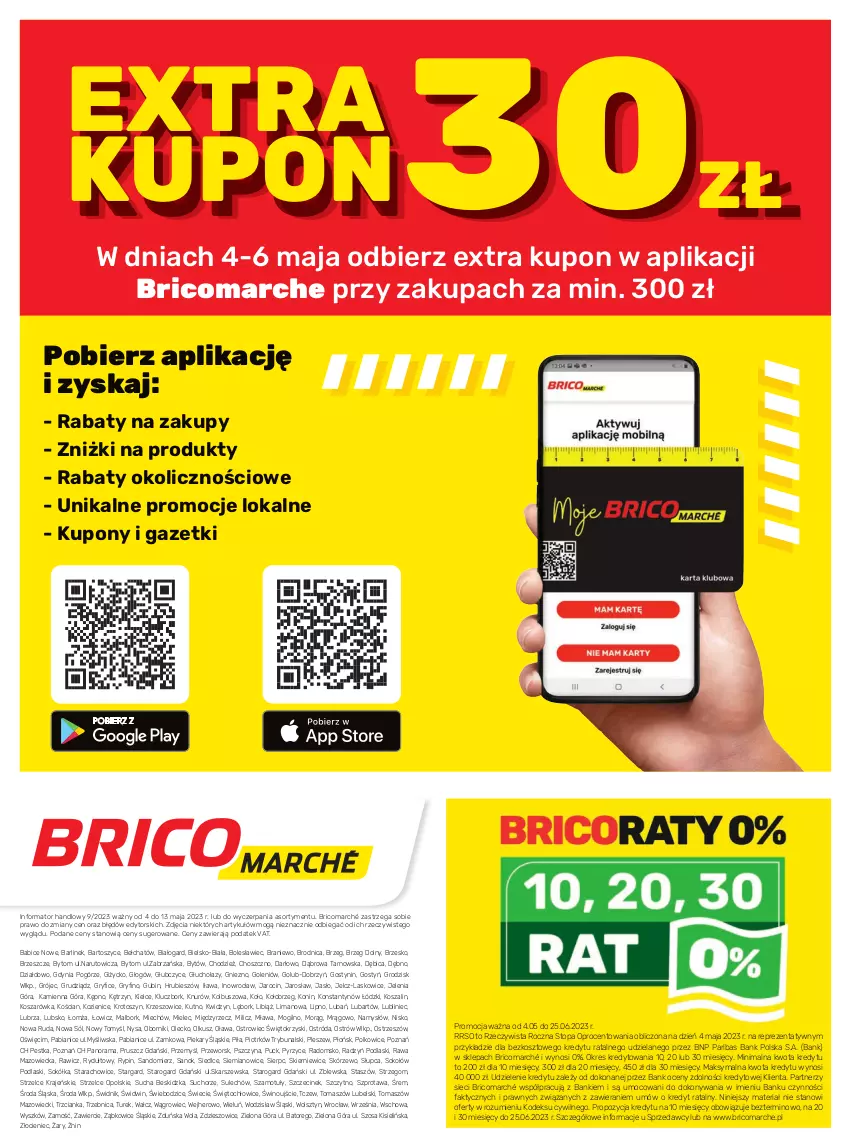 Gazetka promocyjna Bricomarche - Gazetka - ważna 04.05 do 13.05.2023 - strona 16 - produkty: BIC, Fa, Gry, Kisiel, Kosz, Namysłów, Podlaski, Rama, Sok, Sokół, Sokołów, Sól, Sprzedawcy, Szal, Szprot, Top, Wino