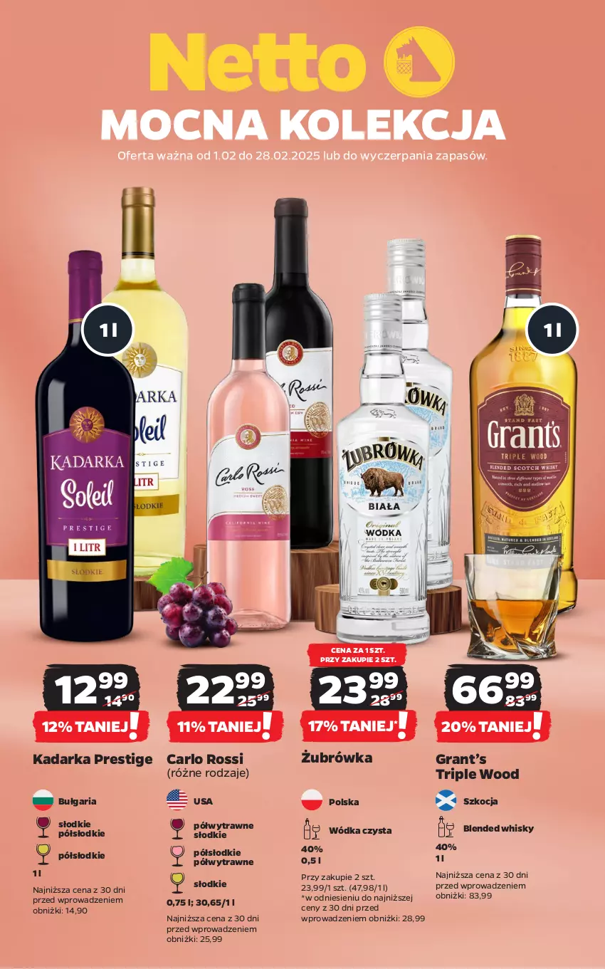 Gazetka promocyjna Netto - Netto_MK_02/25 - ważna 01.02 do 28.02.2025 - strona 1 - produkty: Carlo Rossi, Gra, Koc, Whisky, Wódka