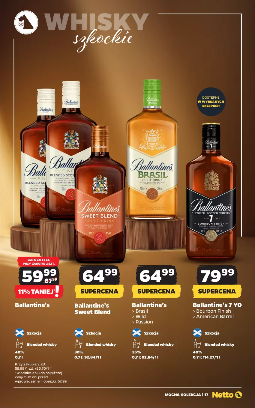 Gazetka promocyjna Netto - Netto_MK_02/25 - ważna 01.02 do 28.02.2025 - strona 17 - produkty: Bourbon, Finish, Koc, Whisky