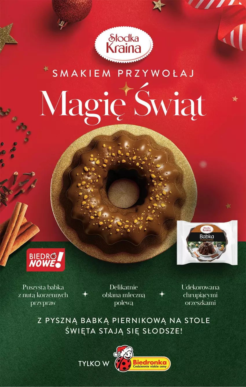 Gazetka promocyjna Biedronka - Od Poniedziałku - ważna 24.11 do 29.11.2025 - strona 2 - produkty: Babka, Fa, LANA, Piernik