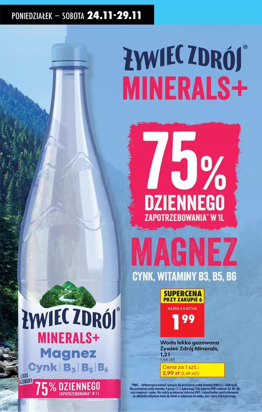 Gazetka promocyjna Biedronka - Od Poniedziałku - ważna 24.11 do 29.11.2025 - strona 86 - produkty: Cynk, Magnez, Pokrywa, Por, Woda