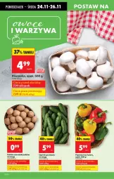 Gazetka promocyjna Biedronka - Od Poniedziałku - Gazetka - ważna od 29.11 do 29.11.2025 - strona 28 - produkty: Piec, Papryka, Ogórek, Ziemniaki, Pieczarka, Grunt