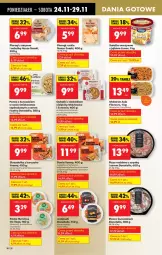 Gazetka promocyjna Biedronka - Od Poniedziałku - Gazetka - ważna od 29.11 do 29.11.2025 - strona 54 - produkty: Piec, Kurczak, Sałatka, Pierogi, Makaron, Hummus, Sos, Ser, Por, Pur, Mus, Ricotta, Sałatka warzywna, Sałat, Penne, Pizza, Skrzydełka z kurczaka, Szpinak, Lisner