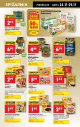 Gazetka promocyjna Biedronka - Od Poniedziałku - Gazetka - ważna od 29.11 do 29.11.2025 - strona 57 - produkty: Piec, Kurczak, Makaron, Krakus, Sos, Ser, Królewski, Korniszony, Garnek, Zupa, Bonduelle, Rosół wołowy, Bulion, Winiary, Lion, Rosół drobiowy, Zapiekanka, Rosół, Krupnik, Groch, Kukurydza