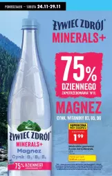 Gazetka promocyjna Biedronka - Od Poniedziałku - Gazetka - ważna od 29.11 do 29.11.2025 - strona 86 - produkty: Por, Cynk, Woda, Pokrywa, Magnez