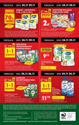 Gazetka promocyjna Biedronka - Od Poniedziałku - Gazetka - ważna od 29.11 do 29.11.2025 - strona 92 - produkty: Por, Gin, Gra, Telefon, Pampers, Papier, Pieluchy, Majtki, Kosz, O nas, Napoje, Dada, LANA, 7 Days, Ręcznik, Bebiko, Dzieci, Fairy, Pieluchomajtki, Zmywarki, Karmi, Mleko, Fa