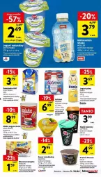 Gazetka promocyjna Intermarche - Gazetka - ważna od 10.04 do 10.04.2024 - strona 18 - produkty: Jogurt naturalny, Ser, Danone, Jogurt, Actimel, Mleko zagęszczone, Danio, Deser, Mleczna kanapka, Napój, Jogurt pitny, Mleko