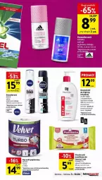 Gazetka promocyjna Intermarche - Gazetka - ważna od 10.04 do 10.04.2024 - strona 29 - produkty: Emulsja, Dezodorant, Velvet, Lack, Dozownik, Nivea