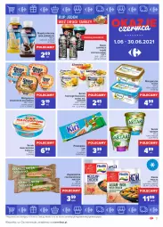 Gazetka promocyjna Carrefour - Gazetka Okazje czerwca - Gazetka - ważna od 30.06 do 30.06.2021 - strona 3 - produkty: Frosta, Top, Ser, Smakowita, Danone, Piątnica, Müllermilch, Zott, Kawa, Mascarpone, Tarta, Serek homogenizowany, Serek, Margaryna, Zapiekanka, Müller, Napój mleczny, Danio, Flora, Napój, Tartare