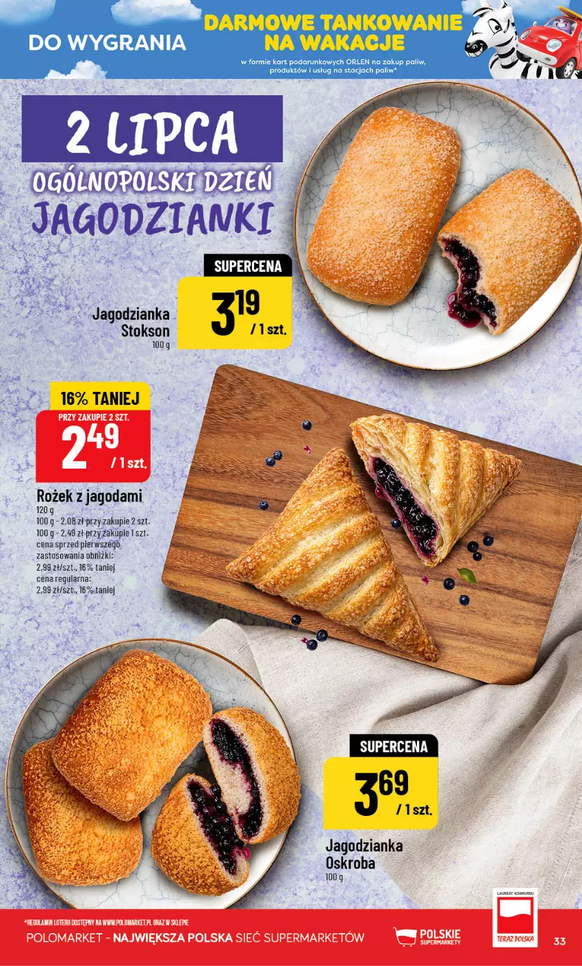 Gazetka promocyjna PoloMarket - Gazetka G27 - ważna 01.07 do 07.07.2026 - strona 33 - produkty: Jagodzianka