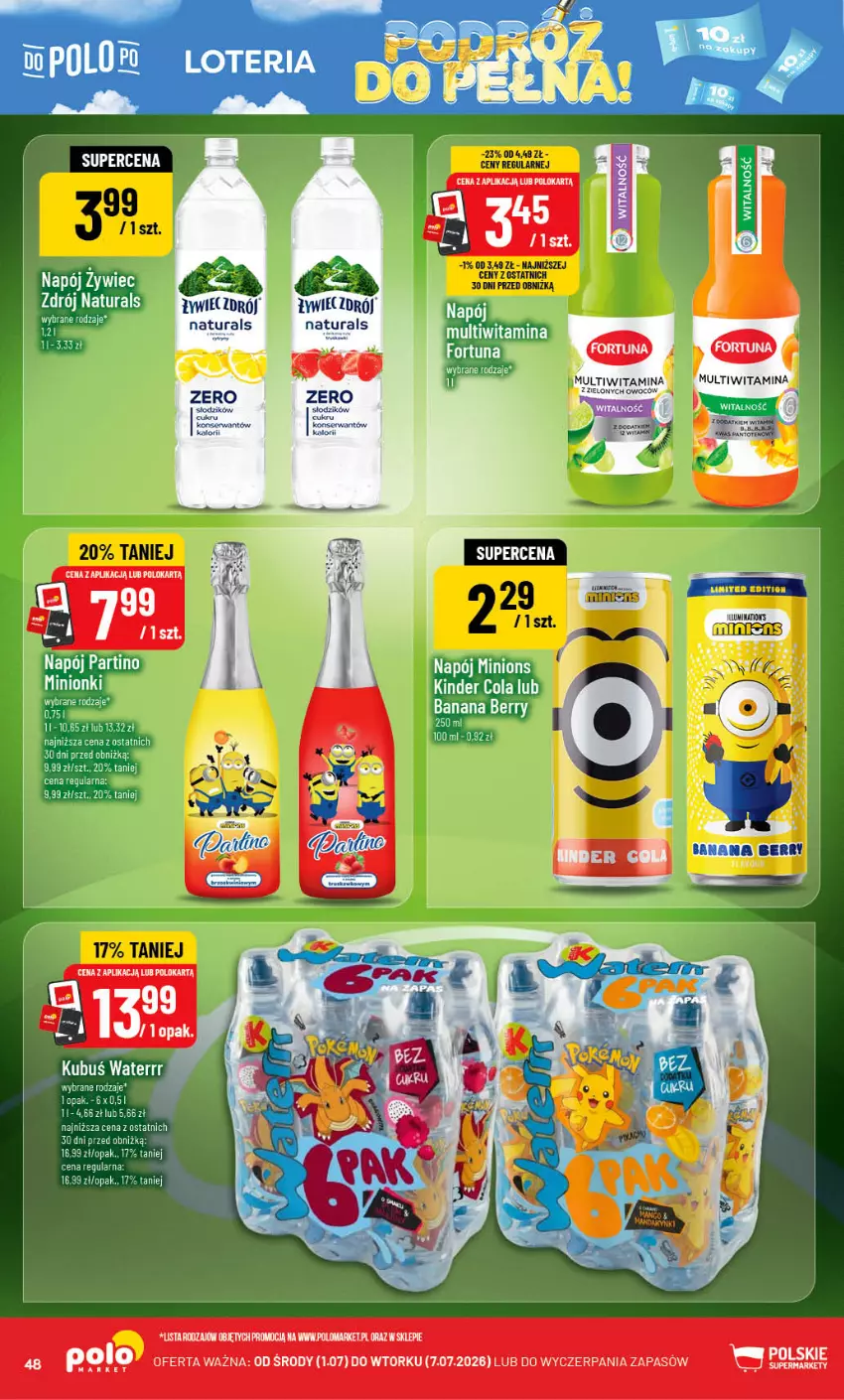 Gazetka promocyjna PoloMarket - Gazetka G27 - ważna 01.07 do 07.07.2026 - strona 48 - produkty: Kinder, Kubuś