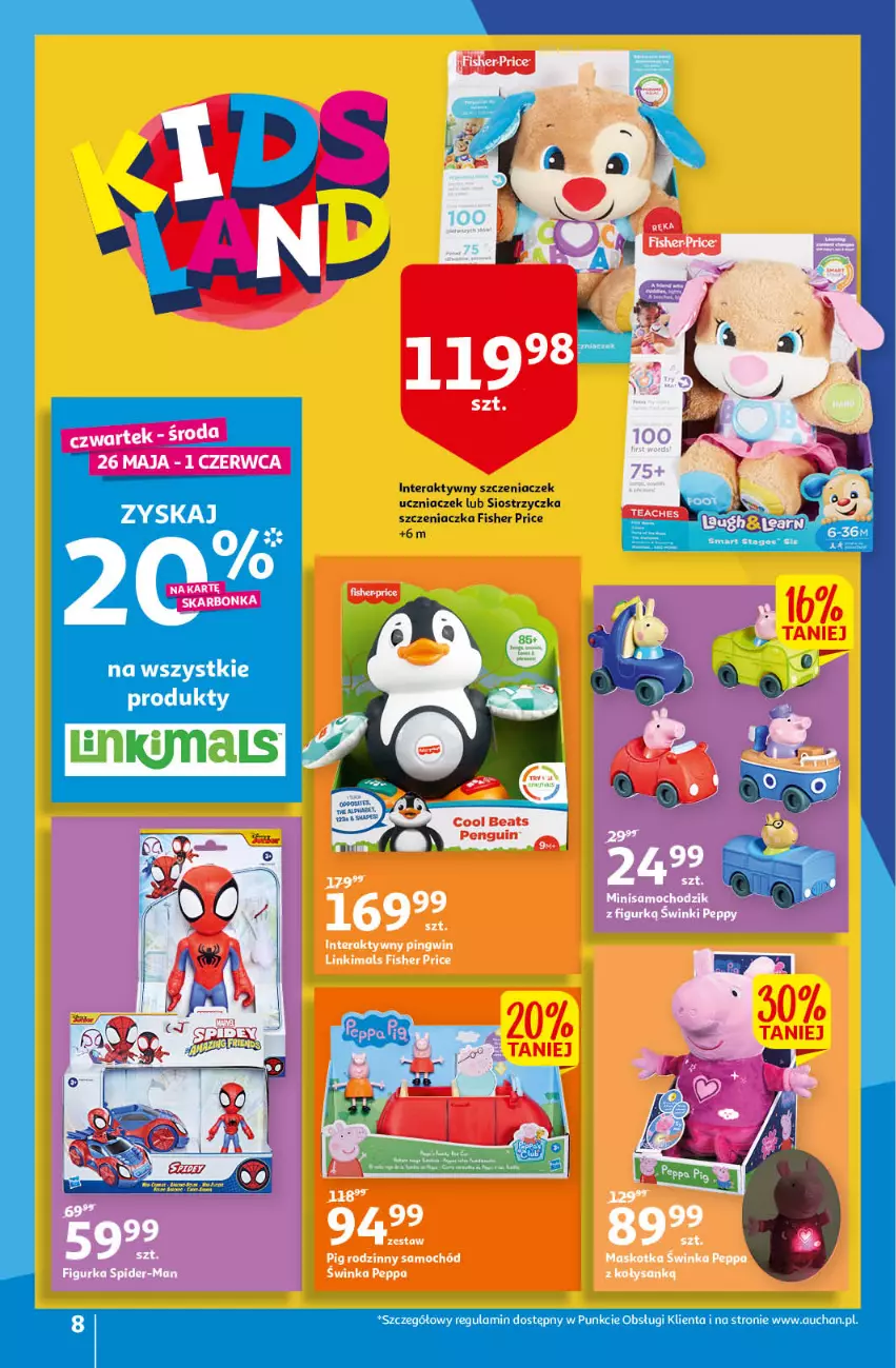 Gazetka promocyjna Auchan - przeNISKIE CENY przeRADOŚĆ dla dzieci Hipermarkety - ważna 26.05 do 01.06.2022 - strona 8 - produkty: Tera