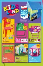 Gazetka promocyjna Auchan - przeNISKIE CENY przeRADOŚĆ dla dzieci Hipermarkety - Gazetka - ważna od 01.06 do 01.06.2022 - strona 20 - produkty: Krzesło składane, Rura, Stolik, Dzieci, Krzesło