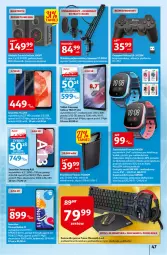 Gazetka promocyjna Auchan - przeNISKIE CENY przeRADOŚĆ dla dzieci Hipermarkety - Gazetka - ważna od 01.06 do 01.06.2022 - strona 47 - produkty: Gra, Acer, Słuchawki, Klawiatura, Tablet, LANA, Podkładka, Mysz, Bateria, Samsung, Gala, Smartfon, Podkład, Akumulator