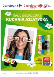 Gazetka promocyjna Carrefour - Gazetka Kuchnia azjatycka - Gazetka - ważna od 13.08 do 13.08.2022 - strona 1 - produkty: House of Asia, Mleczko, Kokos