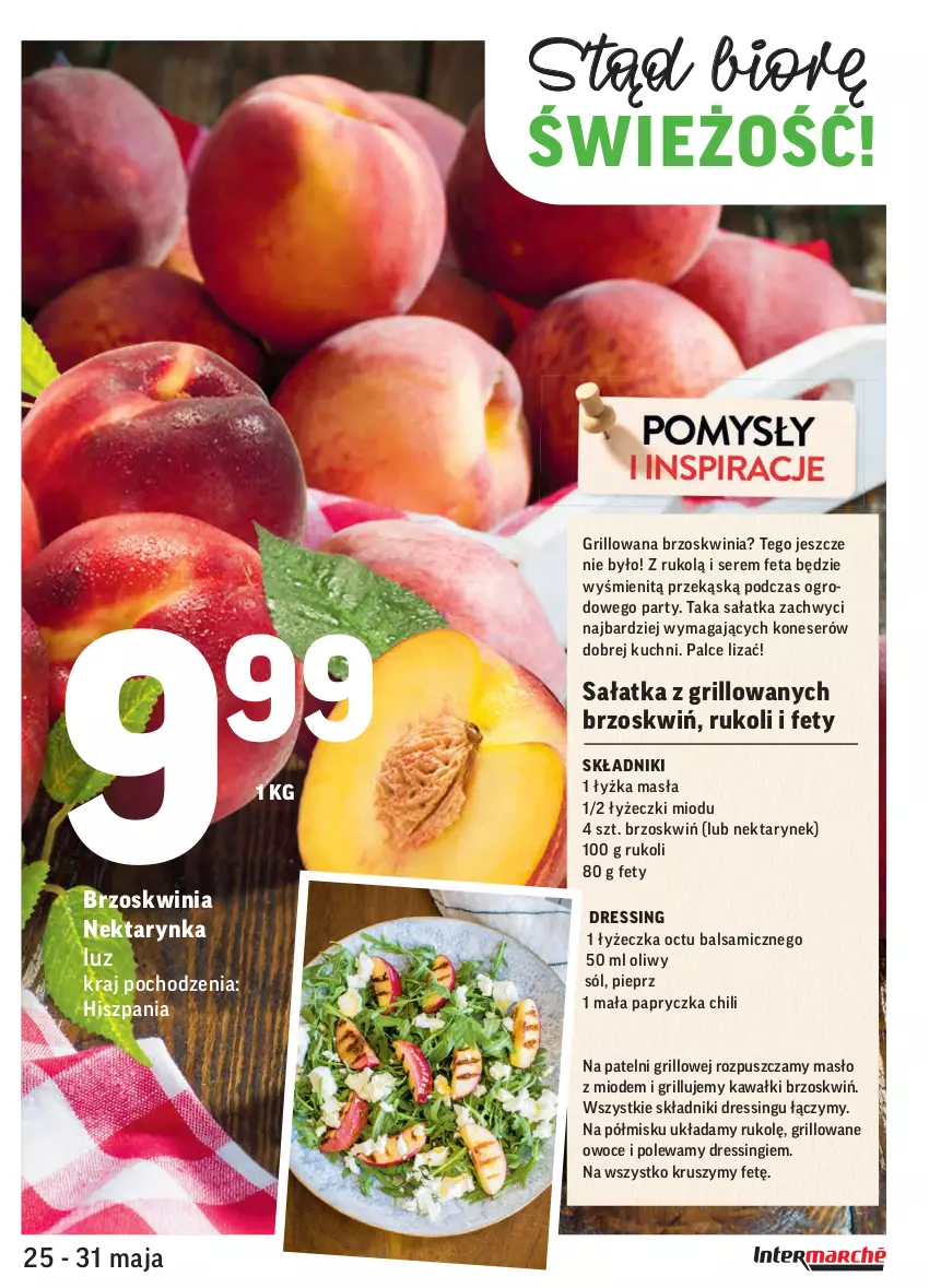 Gazetka promocyjna Intermarche - Dzień Dziecka, Dzień Mamy - ważna 25.05 do 31.05.2021 - strona 15 - produkty: Dres, Feta, Grill, Kawa, Masło, Nektar, Nektarynka, Owoce, Pieprz, Sałat, Sałatka, Ser, Sól