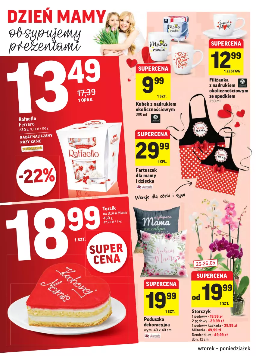 Gazetka promocyjna Intermarche - Dzień Dziecka, Dzień Mamy - ważna 25.05 do 31.05.2021 - strona 2 - produkty: Fa, Ferrero, Filiżanka, Kask, Kubek, Poduszka, Poduszka dekoracyjna, Storczyk, Tusz