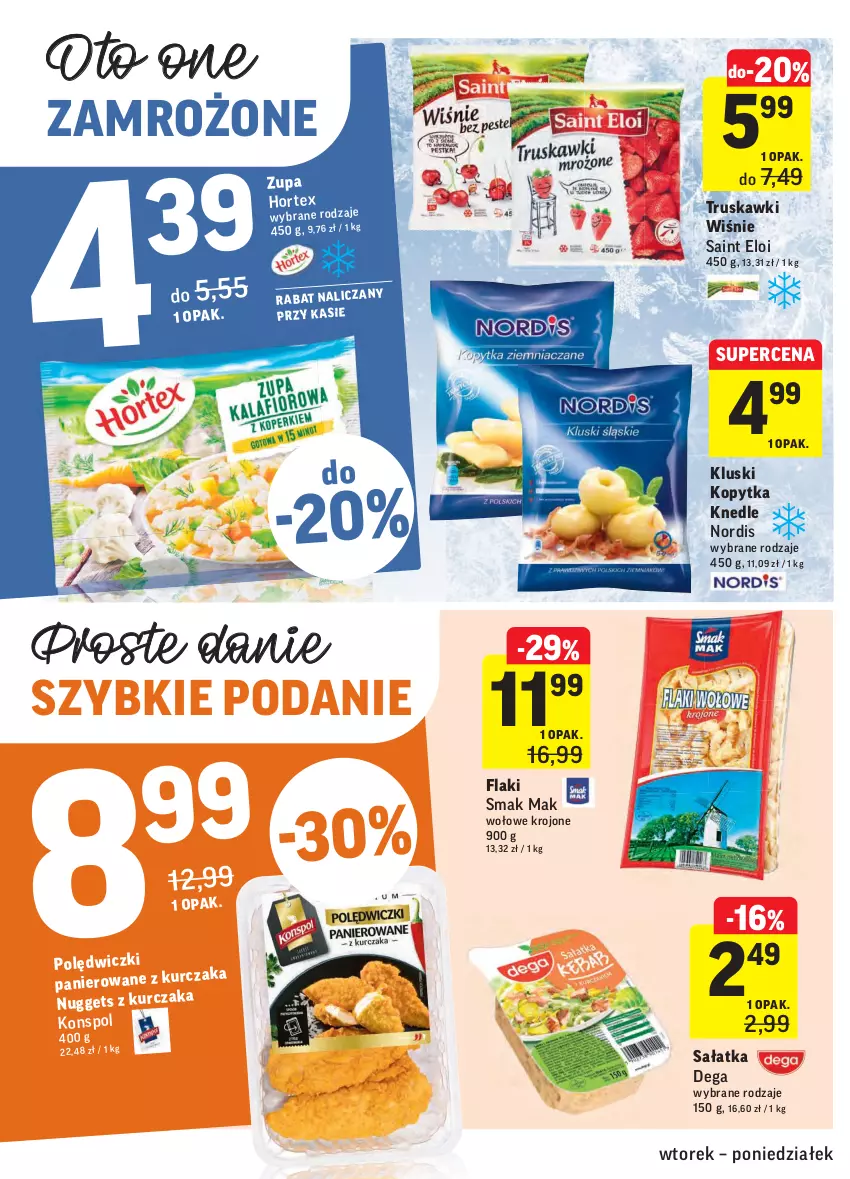 Gazetka promocyjna Intermarche - Dzień Dziecka, Dzień Mamy - ważna 25.05 do 31.05.2021 - strona 30 - produkty: Dega, Flaki, Knedle, Kopytka, Sałat, Sałatka, Truskawki, Zupa