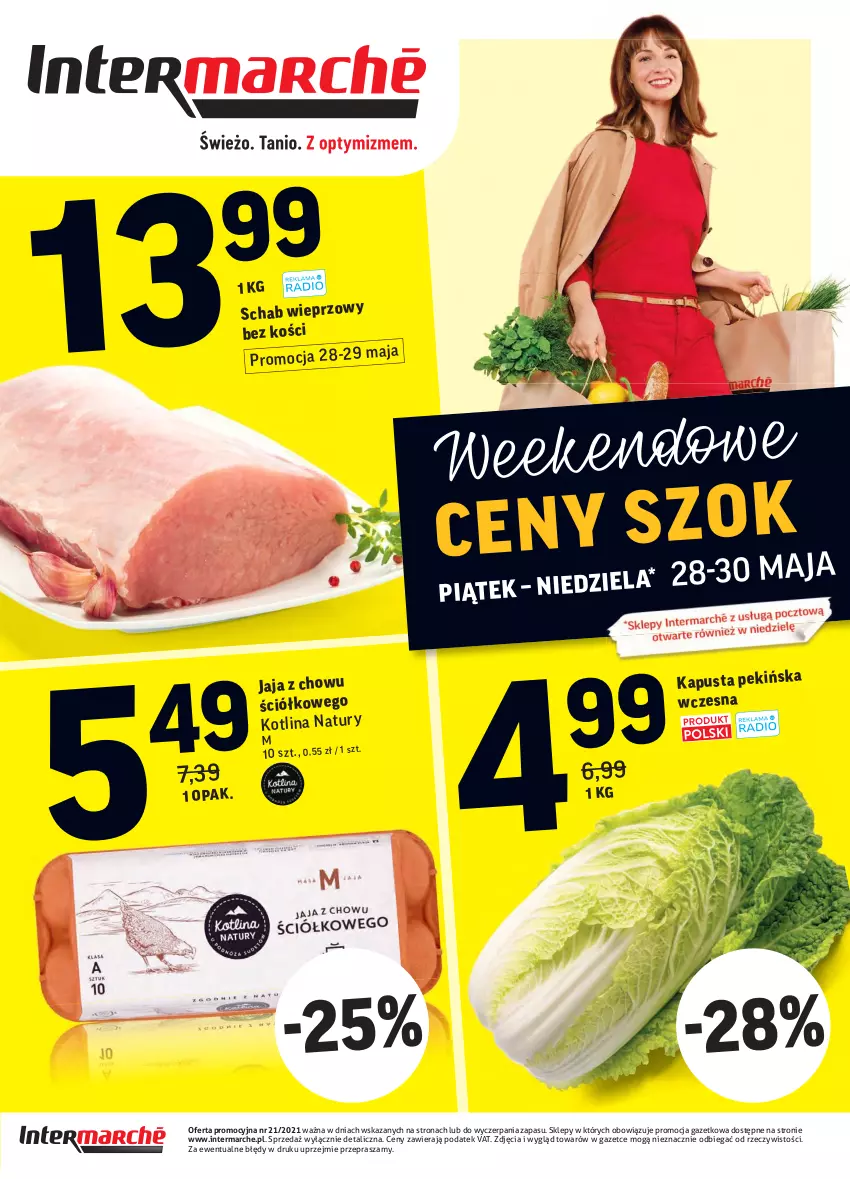 Gazetka promocyjna Intermarche - Dzień Dziecka, Dzień Mamy - ważna 25.05 do 31.05.2021 - strona 40 - produkty: Jaja, Kotlin