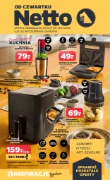 Gazetka promocyjna Netto - Od Czwartku - Gazetka - ważna od 14.01 do 14.01.2026 - strona 1 - produkty: Ustnik, Gra, Blender, Rozdrabniacz, Kuchnia, Pojemnik, Silan, Opiekacz do kanapek, Rolki