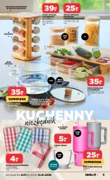 Gazetka promocyjna Netto - Od Czwartku - Gazetka - ważna od 14.01 do 14.01.2026 - strona 3 - produkty: Ser, Garnek, Stojak, Słoiczki, Kosz, Pojemnik, Przyprawy, Kubek termiczny, Kubek