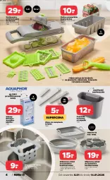 Gazetka promocyjna Netto - Od Czwartku - Gazetka - ważna od 14.01 do 14.01.2026 - strona 4 - produkty: Por, Zlew, Organizer, Pojemnik, Aquaphor, Plasterki, Przyprawy, Szatkownica