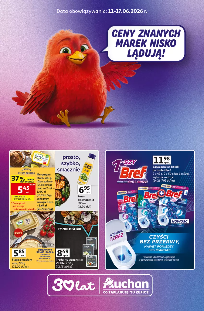 Gazetka promocyjna Auchan - Znane Marki Hipermarket - ważna 11.06 do 17.06.2026 - strona 1 - produkty: Rama, Zawieszki